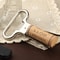 LaborSaving Wine Bottle Opener With Foil Cutter Handheld Waiters Corkscrew Tool 2