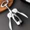 Stainless Steel Hand Movement Wine Opener Portable Cork Remover For Effortless Wine Opening 1