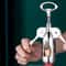 Stainless Steel Hand Movement Wine Opener Portable Cork Remover For Effortless Wine Opening 2