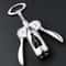 Stainless Steel Hand Movement Wine Opener Portable Cork Remover For Effortless Wine Opening 3