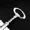 Stainless Steel Hand Movement Wine Opener Portable Cork Remover For Effortless Wine Opening 4