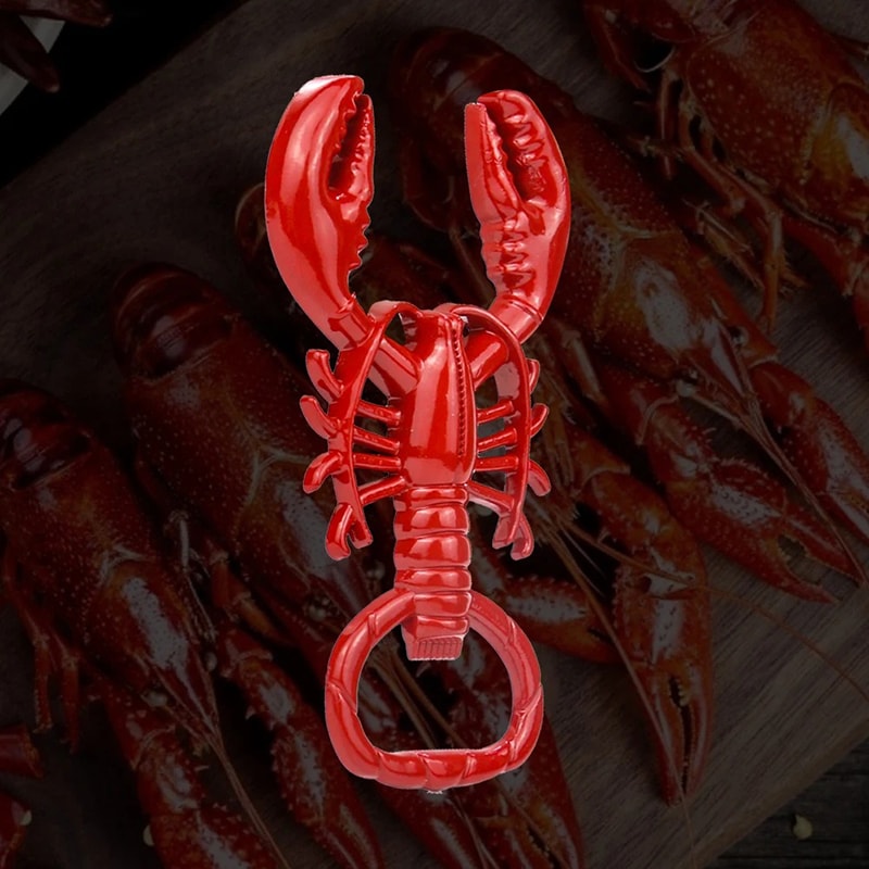 Lobster Bottle Opener Retro Metal Wine And Beer Corkscrew For Kitchen 1