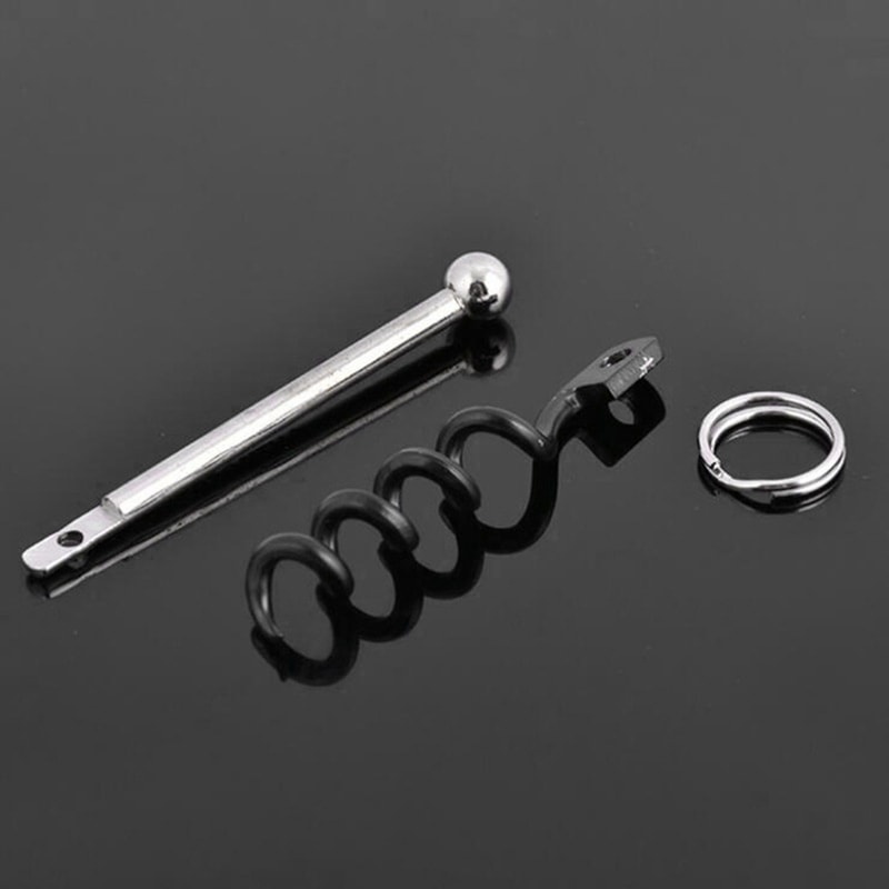 Portable Corkscrew Wine Opener Keychain Mini EDC Tool For Parties Bars And Kitchens 3