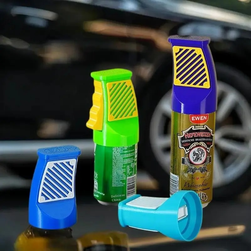 Printed Ergonomic Can Opener Portable WearResistant Beverage Tool For Easy Beer Beverage Opening 1