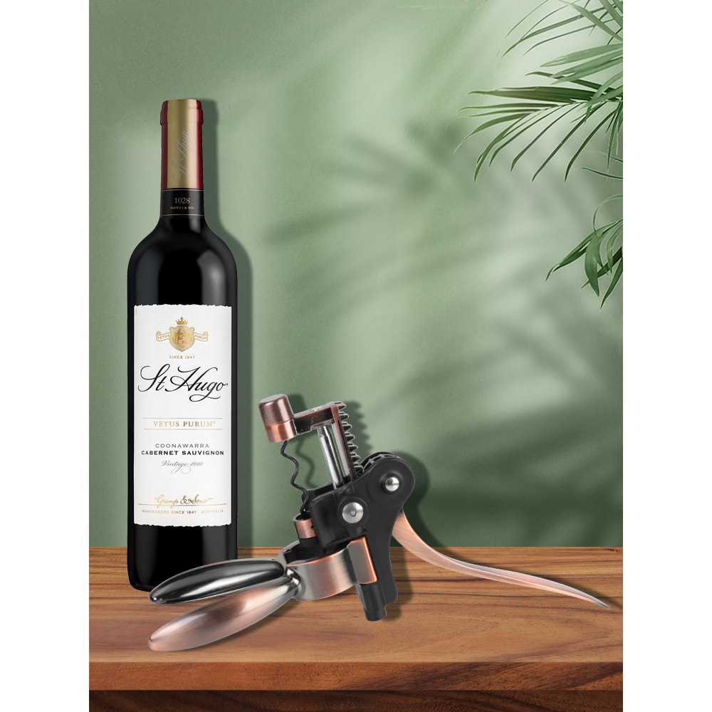 RabbitShaped Zinc Alloy Wine Opener Bar Lever Corkscrew Premium Barware Bottle Opener 2