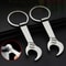 Metal Wrench Shape Bottle Opener Keychain Perfect For Tool Lovers And Everyday Use 0