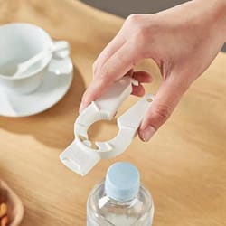 portable multi-purpose cap opener easy twist-off bottle lid remover for weak hands