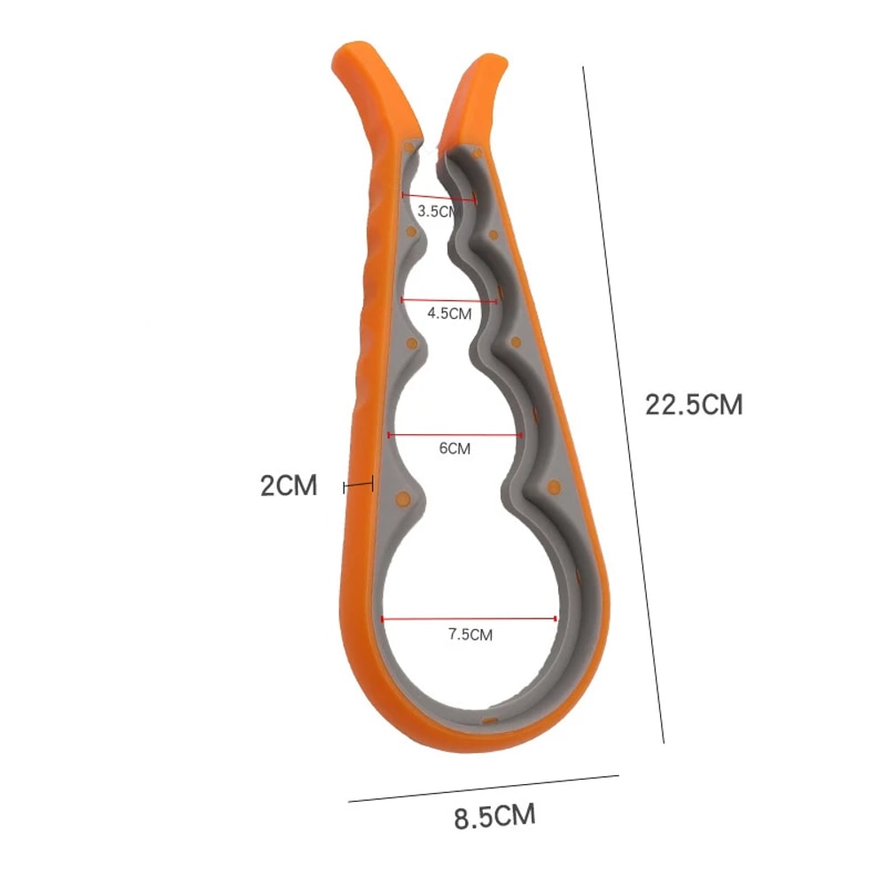 Lid Jar Opener Multifunctional Bottle Can Opener Tool For Kitchen Use 8