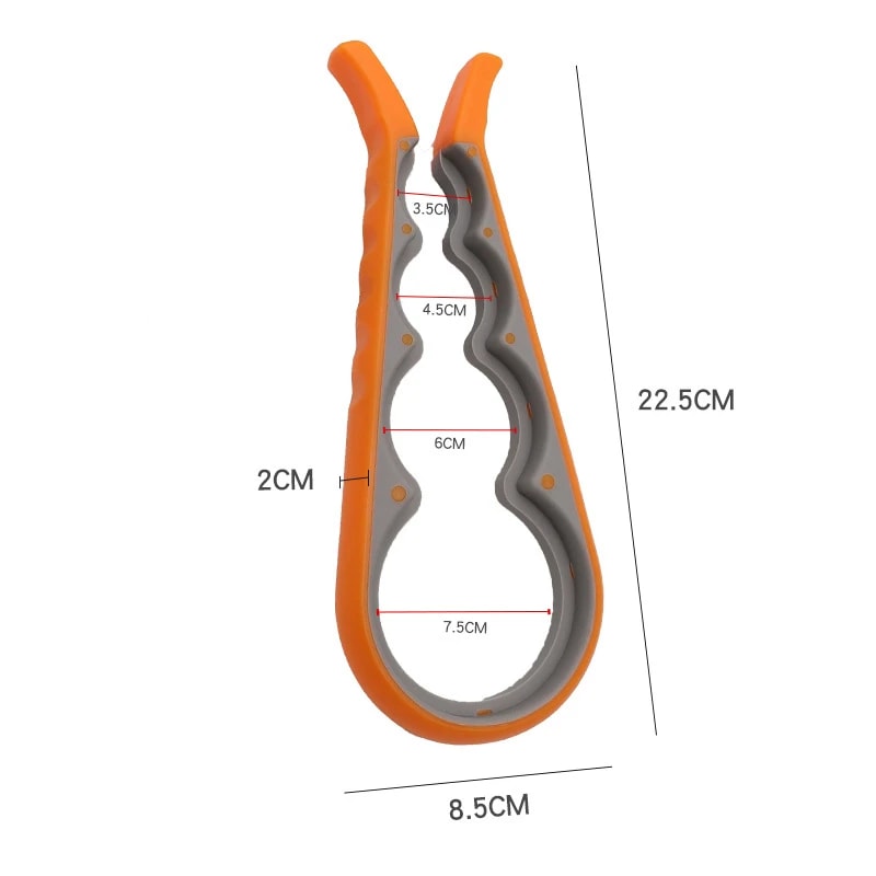 Lid Jar Opener Multifunctional Bottle Can Opener Tool For Kitchen Use 8