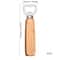 Wooden Handle Beer Bottle Opener Stainless Steel Commercial Creative Design 5