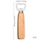 Wooden Handle Beer Bottle Opener Stainless Steel Commercial Creative Design 5