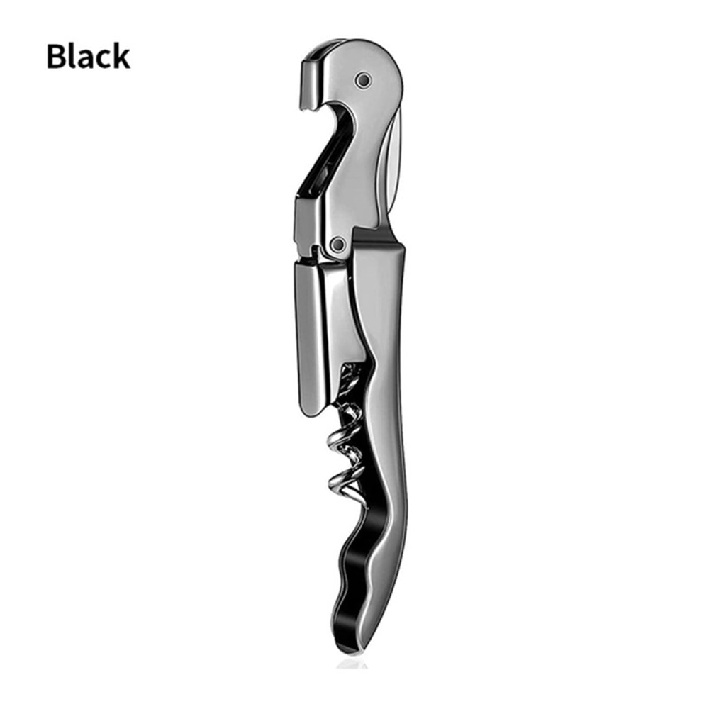 Stainless Steel Wine Opener Professional Double Hinge Corkscrew For Waiters Bartenders And Restaura 5