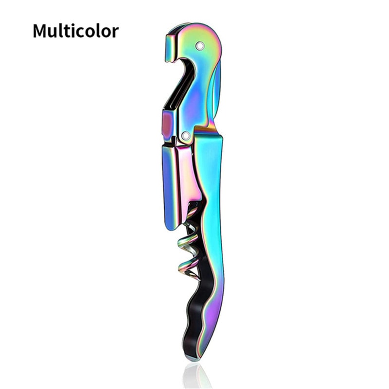 Stainless Steel Wine Opener Professional Double Hinge Corkscrew For Waiters Bartenders And Restaura 6