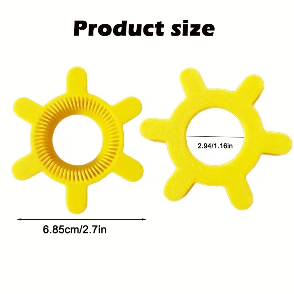 Multifunction Rotary Bottle Cap Opener Plastic Twist Kitchen Tool 4