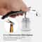 Elegant Wine Opener Gift Set Stainless Steel Bottle Opener Vacuum Stopper Pourer Bar Tool 2