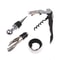 Elegant Wine Opener Gift Set Stainless Steel Bottle Opener Vacuum Stopper Pourer Bar Tool 3