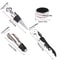 Elegant Wine Opener Gift Set Stainless Steel Bottle Opener Vacuum Stopper Pourer Bar Tool 5
