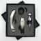 Elegant Wine Opener Gift Set Stainless Steel Bottle Opener Vacuum Stopper Pourer Bar Tool 8