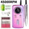 Portable Nail Drill Machine For Gel Nails Electric Rechargeable Nail File For Manicure Salon Use 5