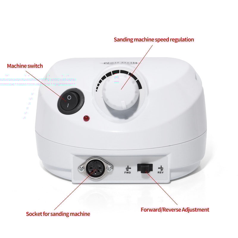 Professional Electric Nail Drill Kit SalonGrade Nail Gel Polisher File 2