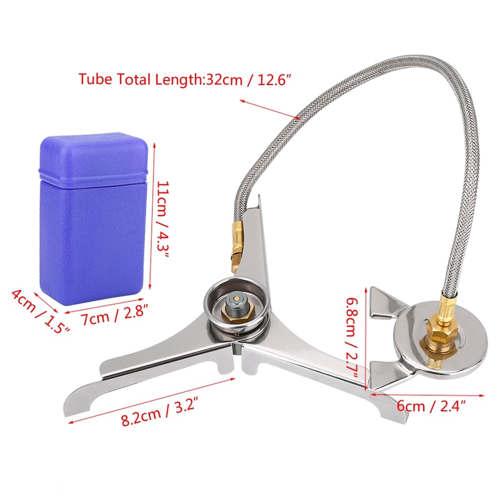 Outdoor Stove Adapter Converter For Camping Hiking And Picnic Compatible With Cartridge Tanks 4