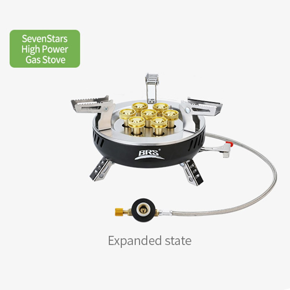 Portable HighPower Camping Gas Stove Outdoor Burner With Electronic Ignition For Picnic Travel 7
