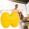 Portable Egg Holder Case, Grid Egg Storage Box for Camping Travel Kitchen Organizer