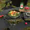 Portable Double Burner Camping Stove With High Firepower Folding Outdoor Gas Cooker 3
