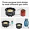 Portable High Power Camping Stove Windproof Backpacking Gas Burner 3