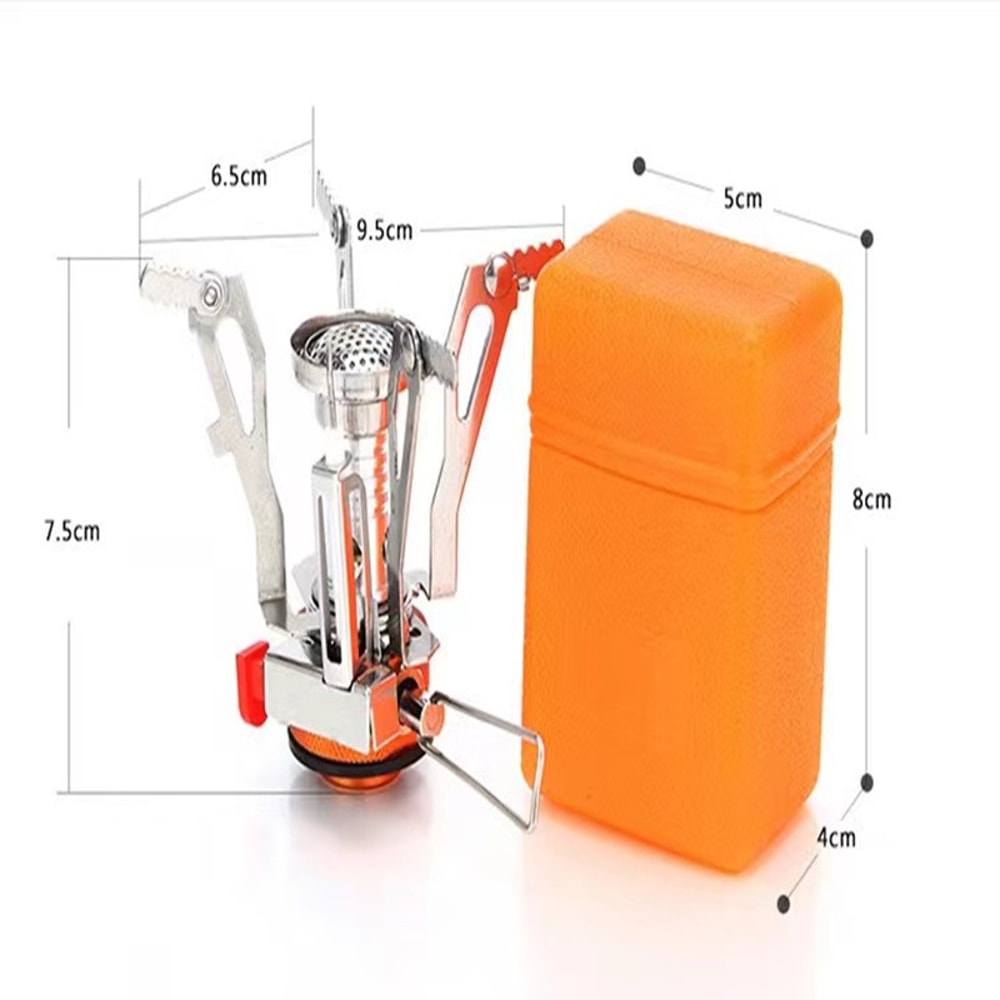 Portable Outdoor Camping Gas Cooker UltraLight Aluminum Alloy Camp Stove For Picnic Survival 5