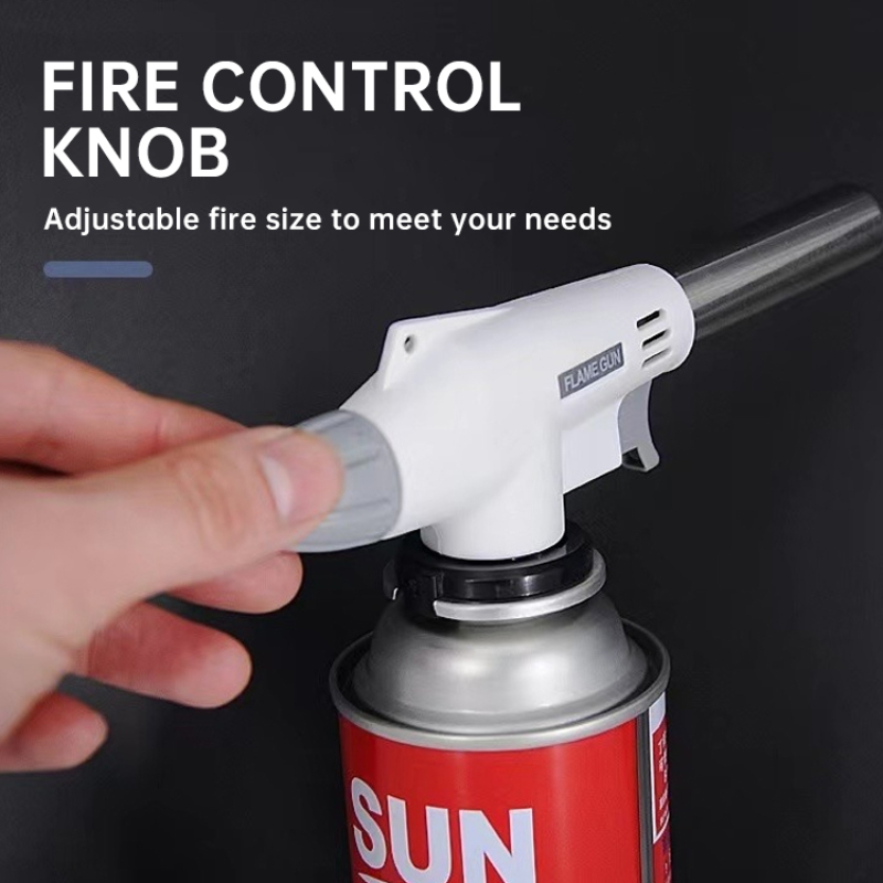 Portable Butane Gas Torch Versatile Cooking Barbecue Camping Lighter Welding Burner For Outdoor K 2