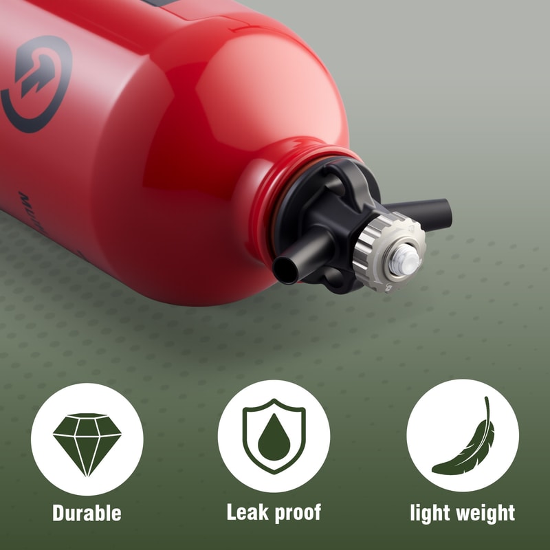 Liquid Fuel Bottle Can For Outdoor Camping With Safety Valve 1