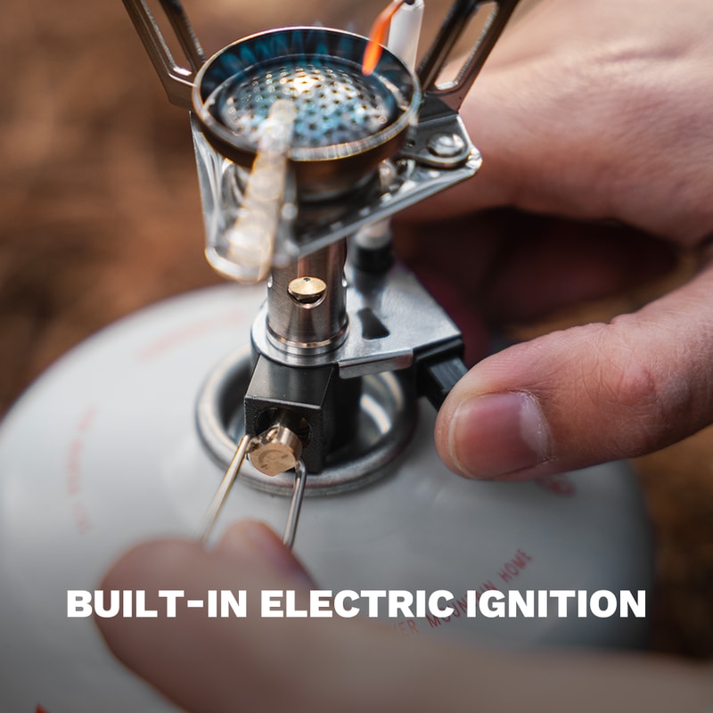 Fire-Maple Ultralight Backpacking Gas Stove with Piezo Ignition