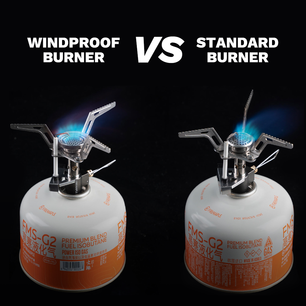 Fire-Maple Ultralight Backpacking Gas Stove with Piezo Ignition