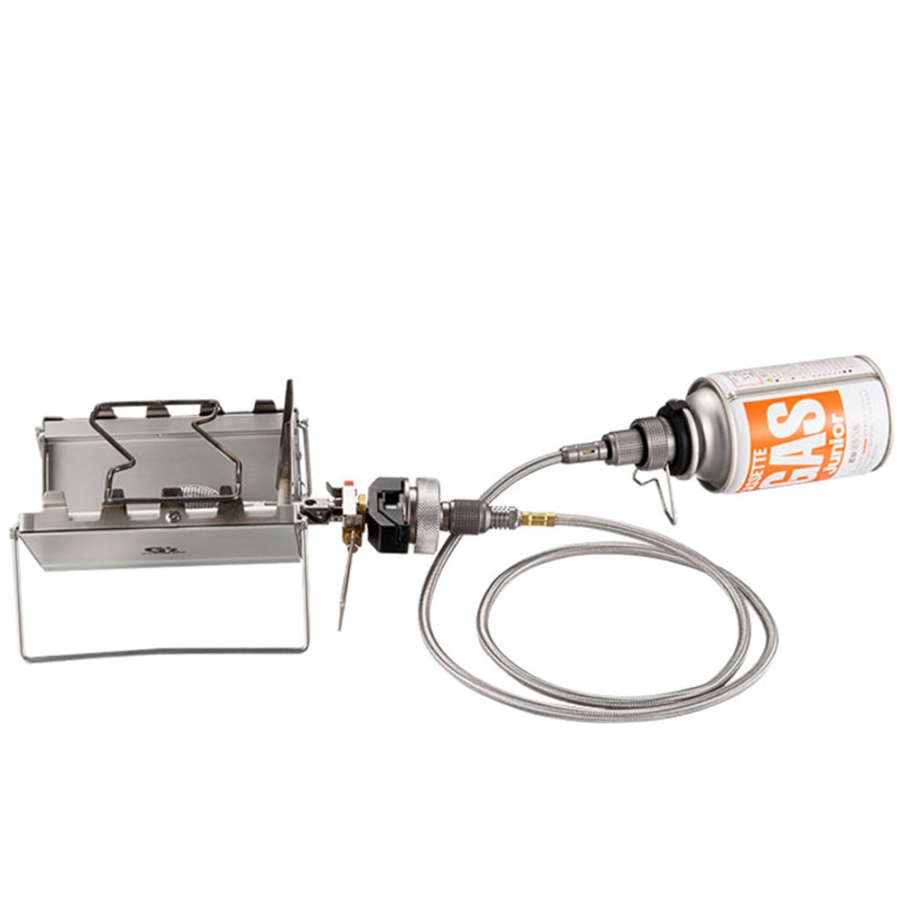 Stainless Steel BBQ Gas Stove Adapter Extension Hose For Hiking Camping 4