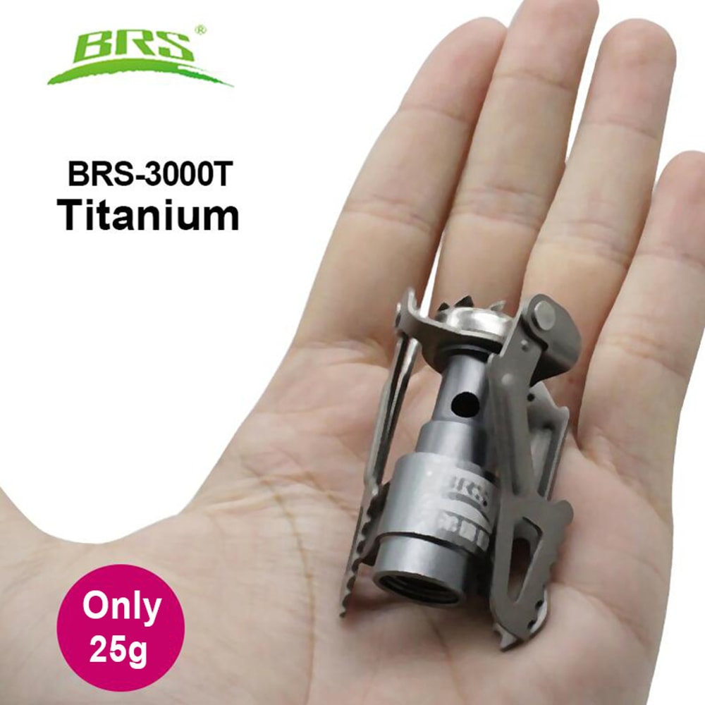 Portable Mini Titanium Outdoor Gas Stove Compact Camping Burner For Survival And Picnic 1