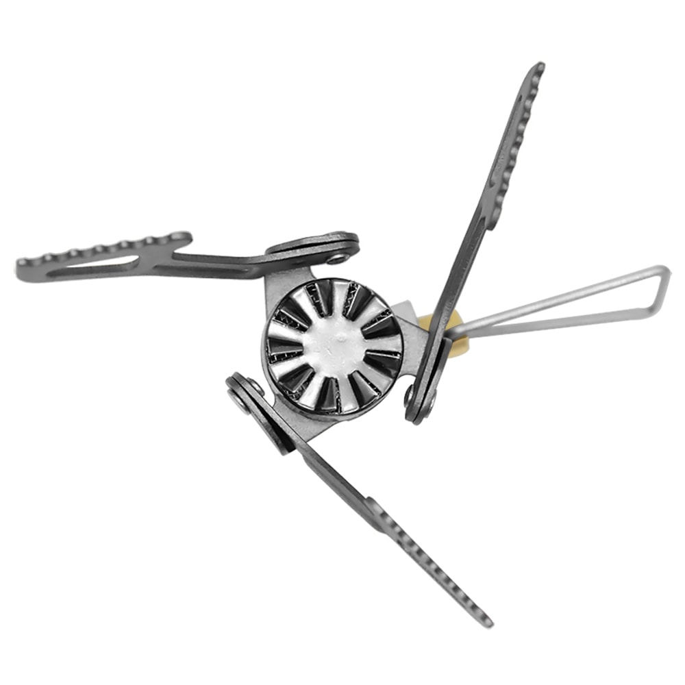 Portable Mini Titanium Outdoor Gas Stove Compact Camping Burner For Survival And Picnic 5