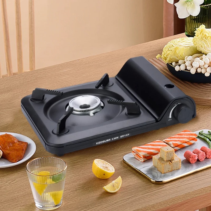 Portable Single Burner Camping Gas Stove Compact Reliable Outdoor Cooking Solution 4