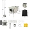 Foldable Titanium Alloy Tent Stove Lightweight Durable For Outdoor Camping CharcoalWood Burning St 4