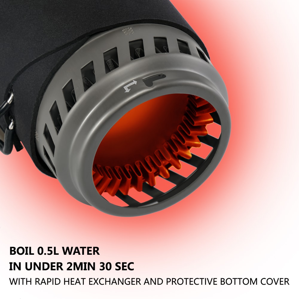 Portable Outdoor Cooking System With Propane Stove And Heat Exchanger Pot 1