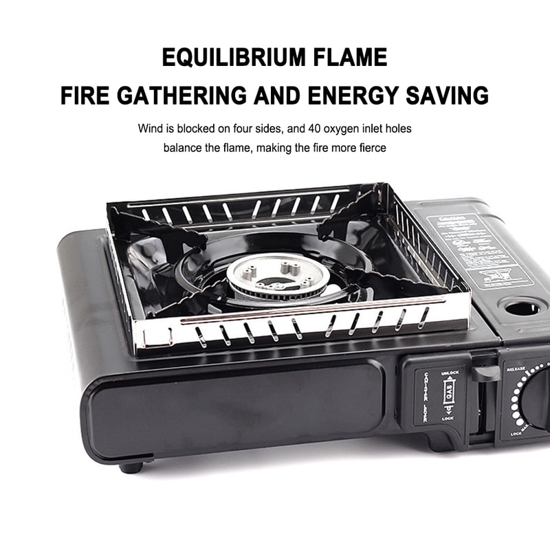 Portable Camping Stove Windscreen Protector Stainless Steel Gas Stove Wind Shelter For BBQ Outdoor 3