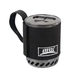 ultra efficient portable backpacking gas stove with heat exchanger