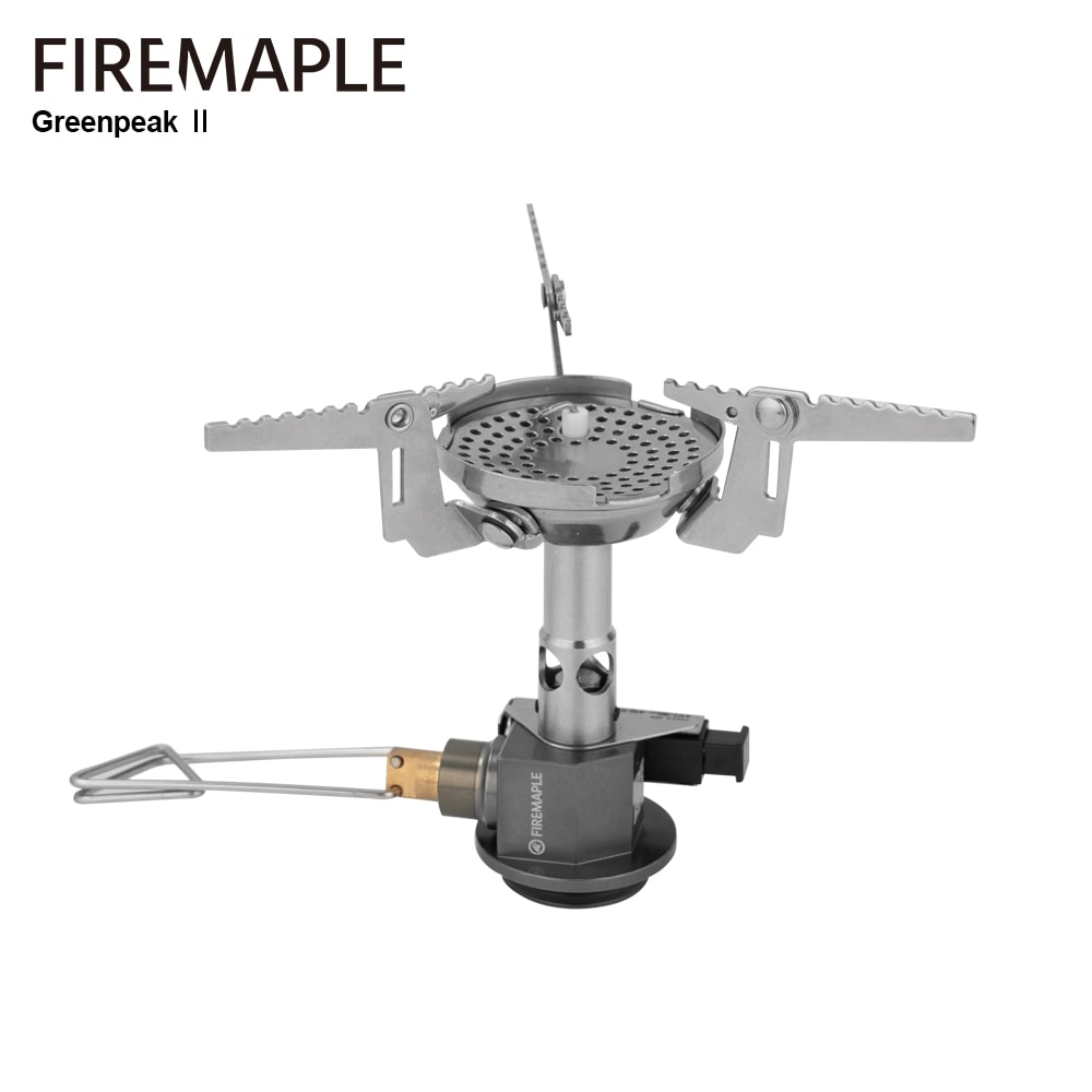 Pressureregulator Gas Stove With Piezo Ignition Windproof Backpacking Stove For Hiking And Camping 0
