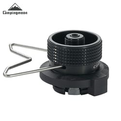 gas cylinder to flat gas mountain stove adapter outdoor camping essential