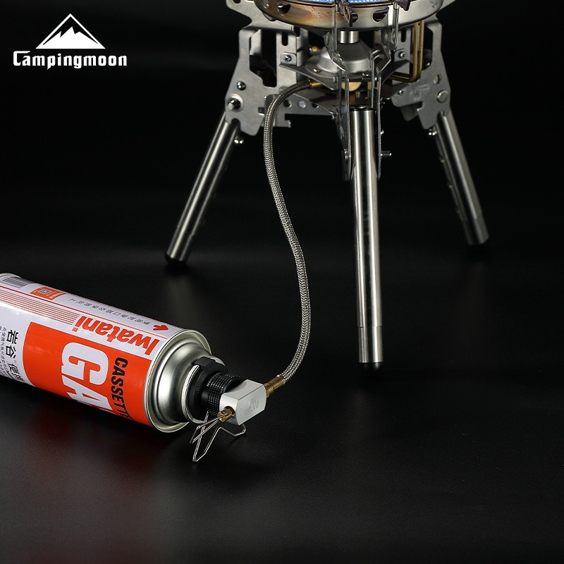 Gas Cylinder To Flat Gas Mountain Stove Adapter Outdoor Camping Essential 3