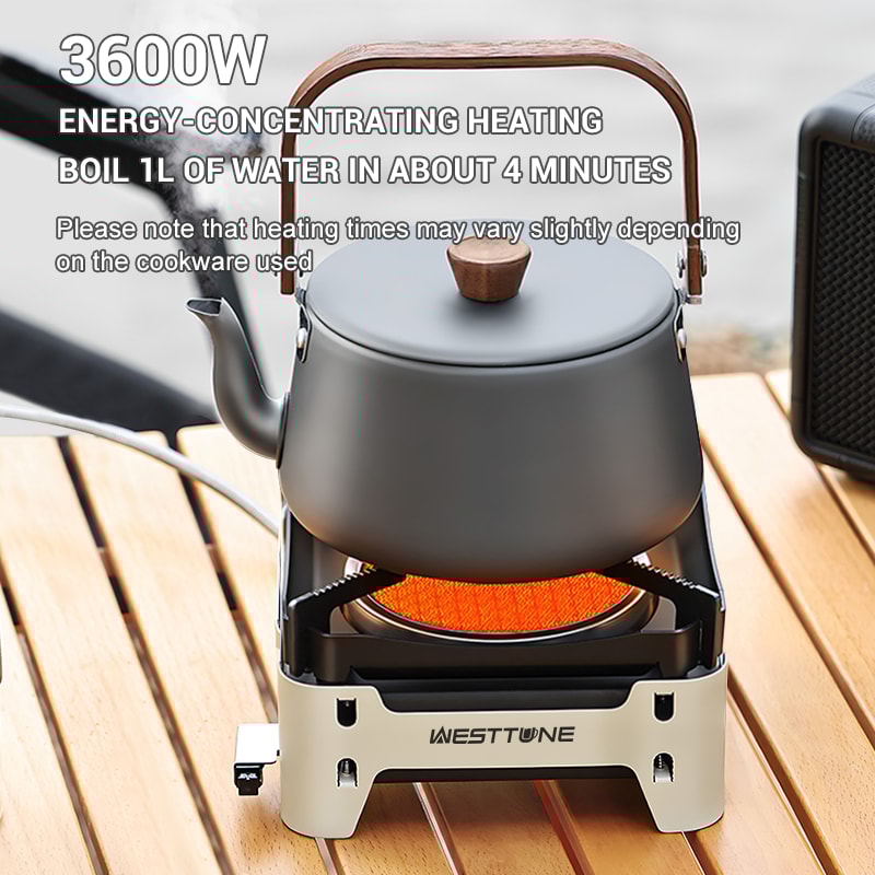 Portable Outdoor Gas Stove With Electronic Ignition Burner For Camping And Picnic 1