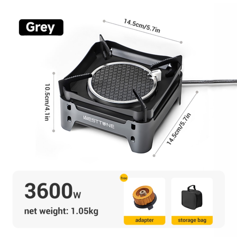 Portable Outdoor Gas Stove With Electronic Ignition Burner For Camping And Picnic 7
