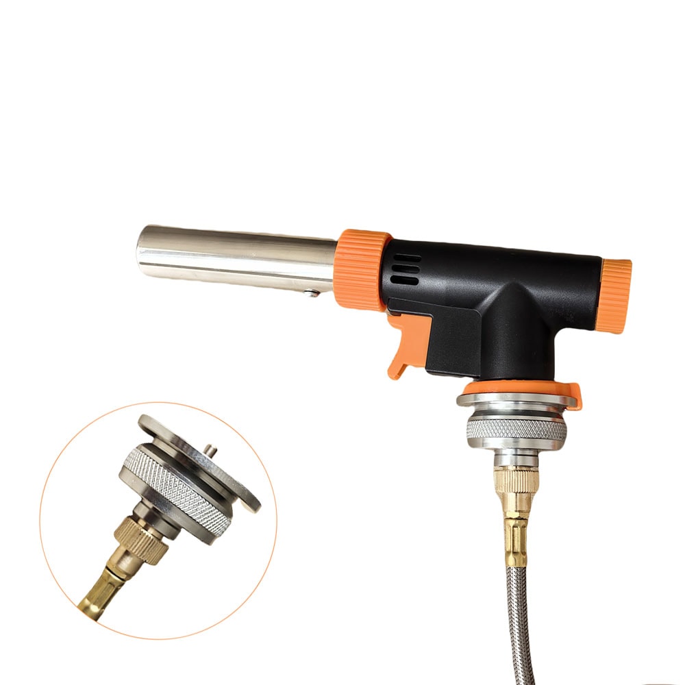 Premium Propane To Butane Adapter Gas Adapter Connector With Extension Hose For Camping Stoves 1