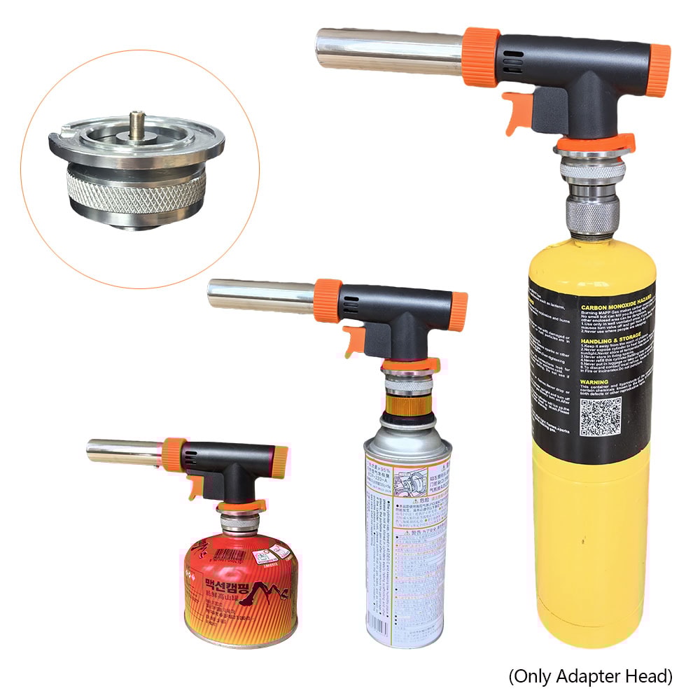 Premium Propane To Butane Adapter Gas Adapter Connector With Extension Hose For Camping Stoves 3