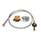 Premium Propane To Butane Adapter Gas Adapter Connector With Extension Hose For Camping Stoves 7